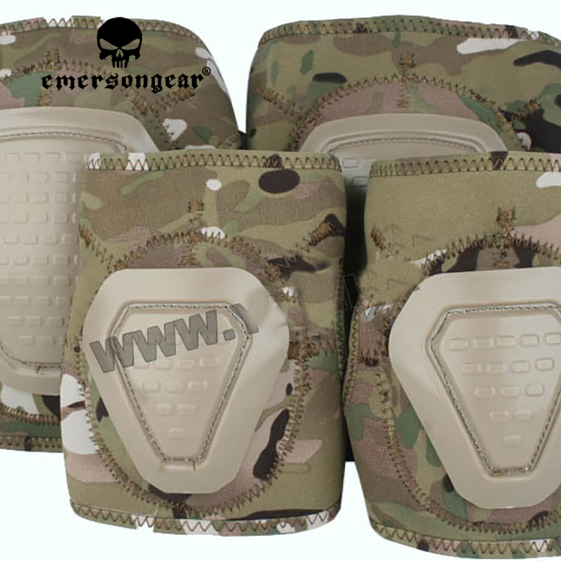 Cycling Protective Gear - ชุดสนับเข่าและข้อศอกนีโอพรีน Emersongear DNI อุปกรณ์ป้องกันแบบนุ่ม สำหรับการต่อสู้ ล่าสัตว์