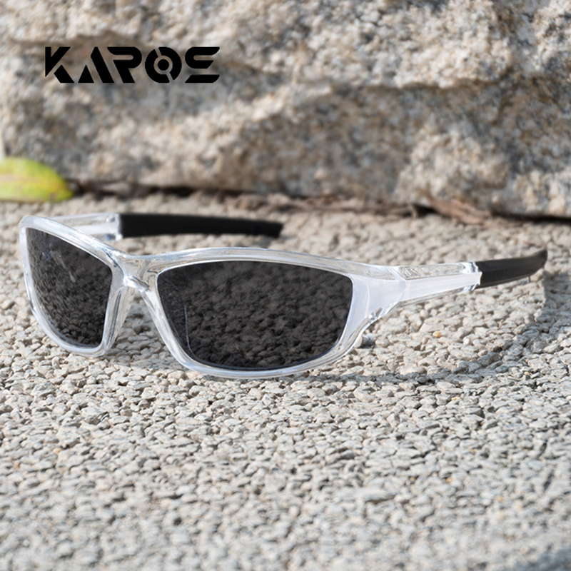 Cycling Gear Essentials - KAROS แว่นตากันแดดโพลาไรซ์ขี่จักรยาน UV400 แว่นตากีฬาสําหรับผู้ชายผู้หญิงเดินป่ากลางแจ้ง Camping จักรยาน