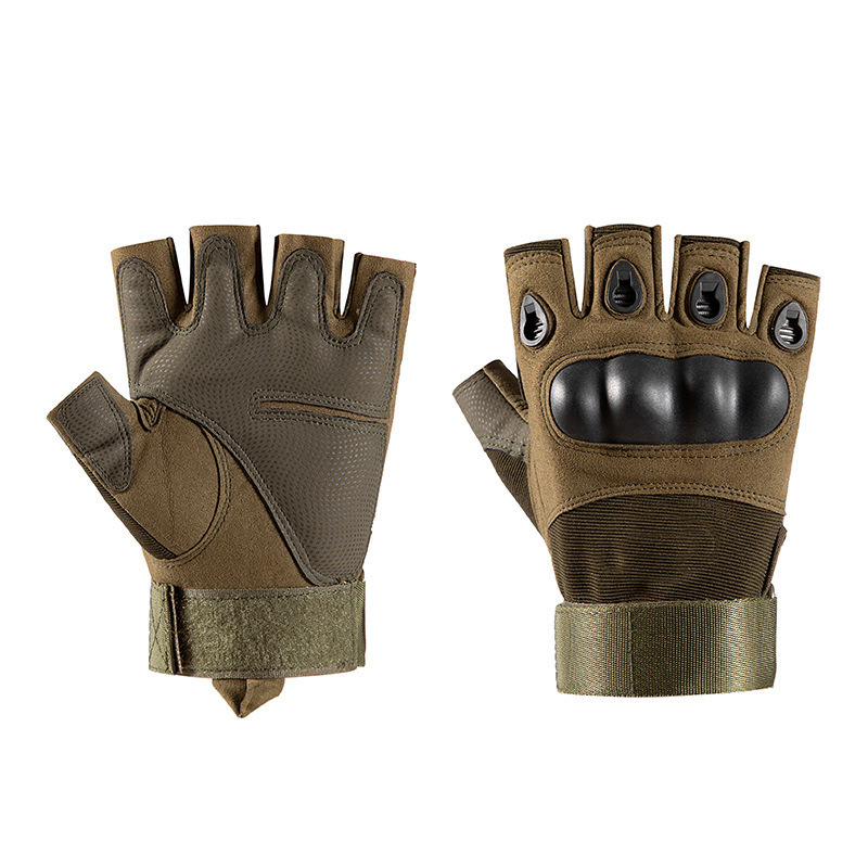 Cycling Protective Gear - ถุงมือยุทธวิธีกลางแจ้งหน้าจอสัมผัสเปลือกแข็งอุปกรณ์ป้องกันกันลื่นสำหรับกีฬาเดินป่าปีนเขาล่าสัตว์ขี่จักรยานรถจักรยานยนต์