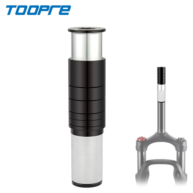 Bike Stem Riser - TOOPRE จักรยานอลูมิเนียมส้อม Stem Extender ความสูง Spacer