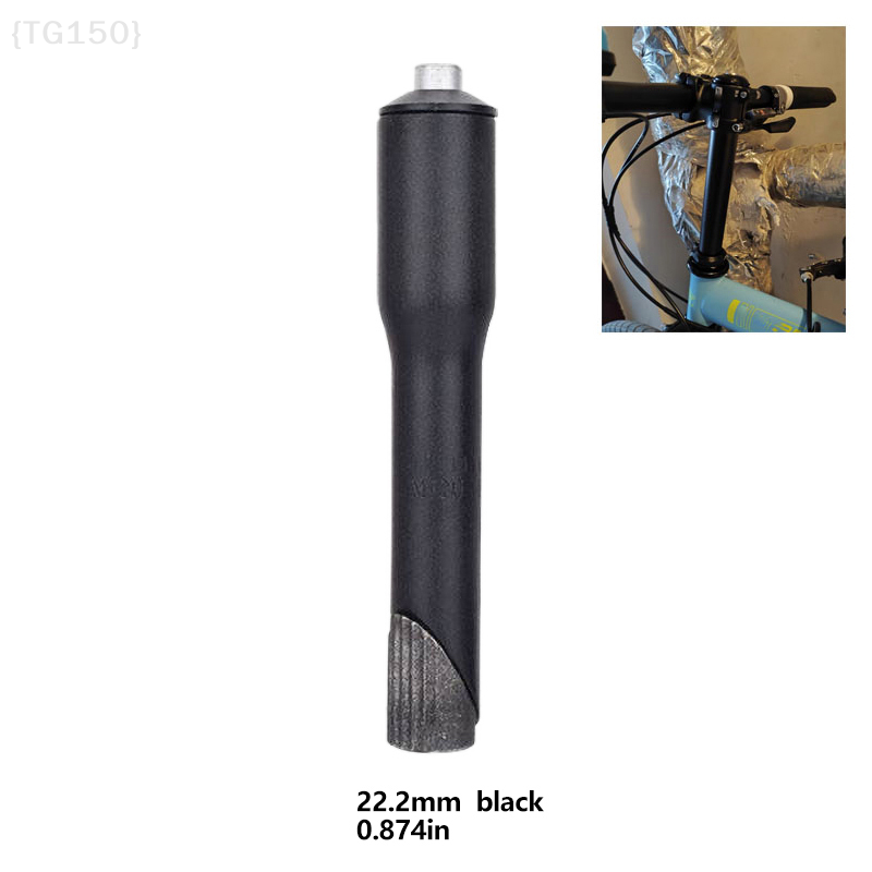 Bike Stem Riser - ตัวต่อเพลาแฮนด์จักรยานขนาด 22.2 มม., อะแดปเตอร์ยกเพลาอะลูมิเนียมสำหรับแฮนด์แบบไม่มีเกลียวขนาด 1-1/8 นิ้ว,