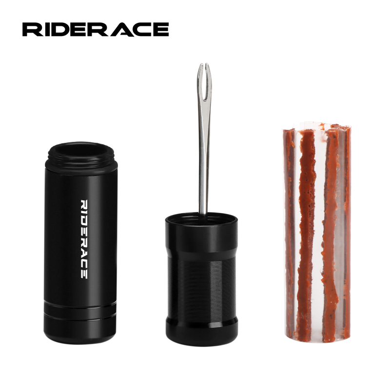 Bicycle Repair Kit - RIDERACE จักรยานยางซ่อมชุดเครื่องมือจักรยานเสือภูเขายางแบบไม่มียางเจาะ Sealant ยางลายเจาะชุด MTB จักรยาน