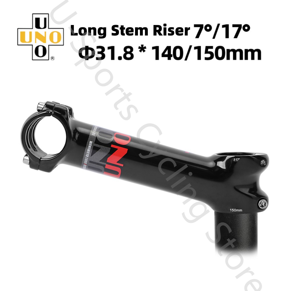 Bike Stem Riser - สเต็มจักรยานเสือภูเขา UNO รุ่นใหม่ ปี 2026 ขนาด
