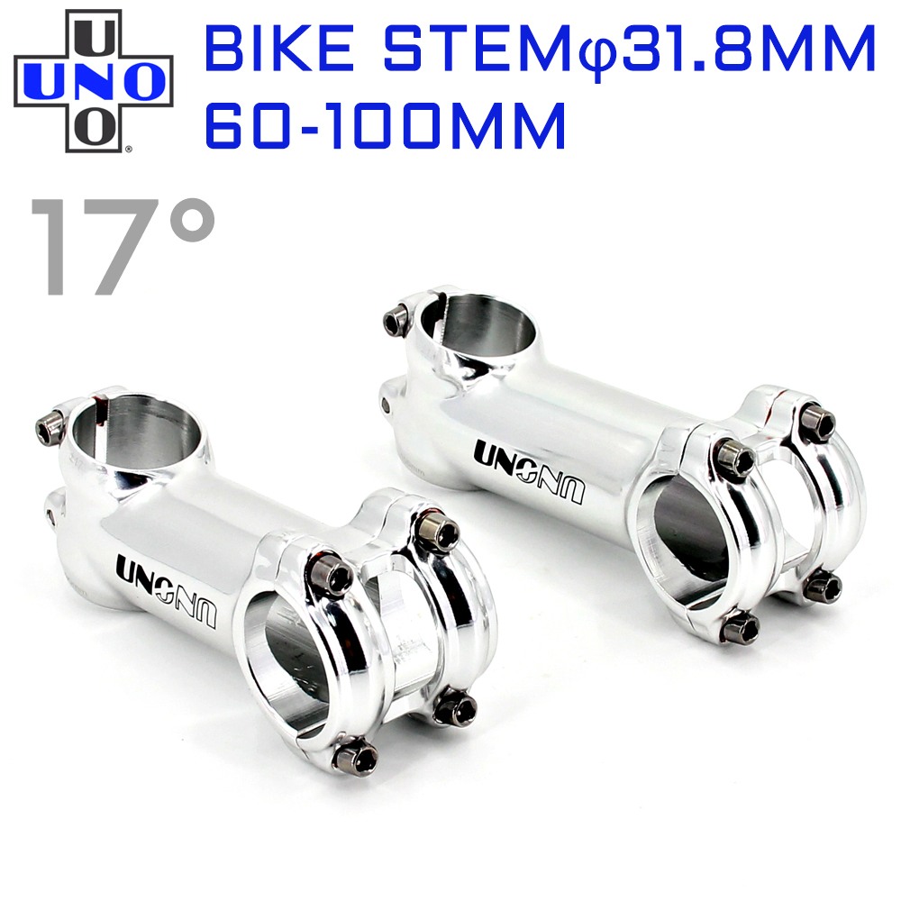 Bike Stem Riser - UNOแผนที่จักรยาน17องศาMTB Stem 31.8x 60-100มมจักรยานStem Riser Extenderจักรยานอุปกรณ์เสริมhandlebar