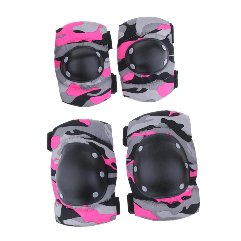 Cycling Protective Gear - ชุดอุปกรณ์ป้องกันเข่า ข้อศอก ข้อมือ สำหรับเด็ก สำหรับปั่นจักรยาน โรลเลอร์สเก็ต