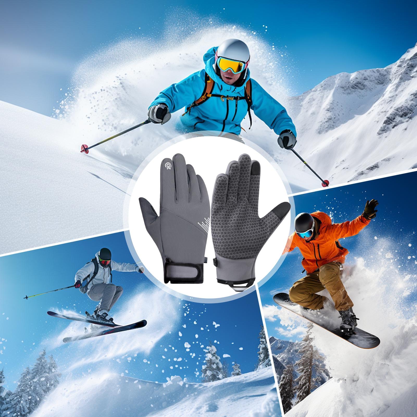 ถุงมือกันลมแบบสัมผัสหน้าจอได้  - Cycling Gear Weather บทวิจารณ์และราคา