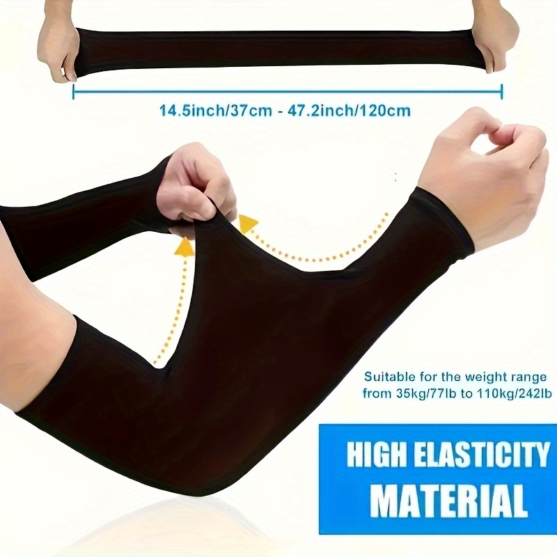 ปลอกแขนผ้าไหมน้ำแข็ง 2 ชิ้น ระ - Cycling Protective Gear บทวิจารณ์และราคา
