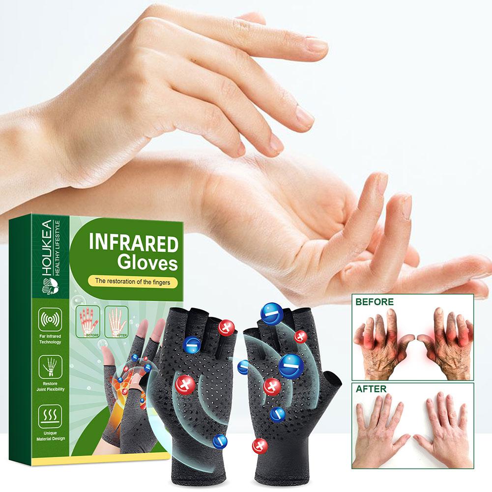 ถุงมือบีบอัดบรรเทาอาการปวดข้ออ - Cycling Gloves บทวิจารณ์และราคา