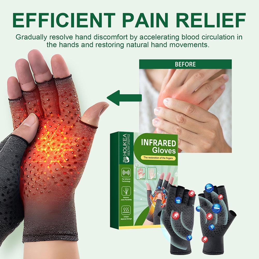 ถุงมือบีบอัดบรรเทาอาการปวดข้ออ - Cycling Gloves บทวิจารณ์และราคา