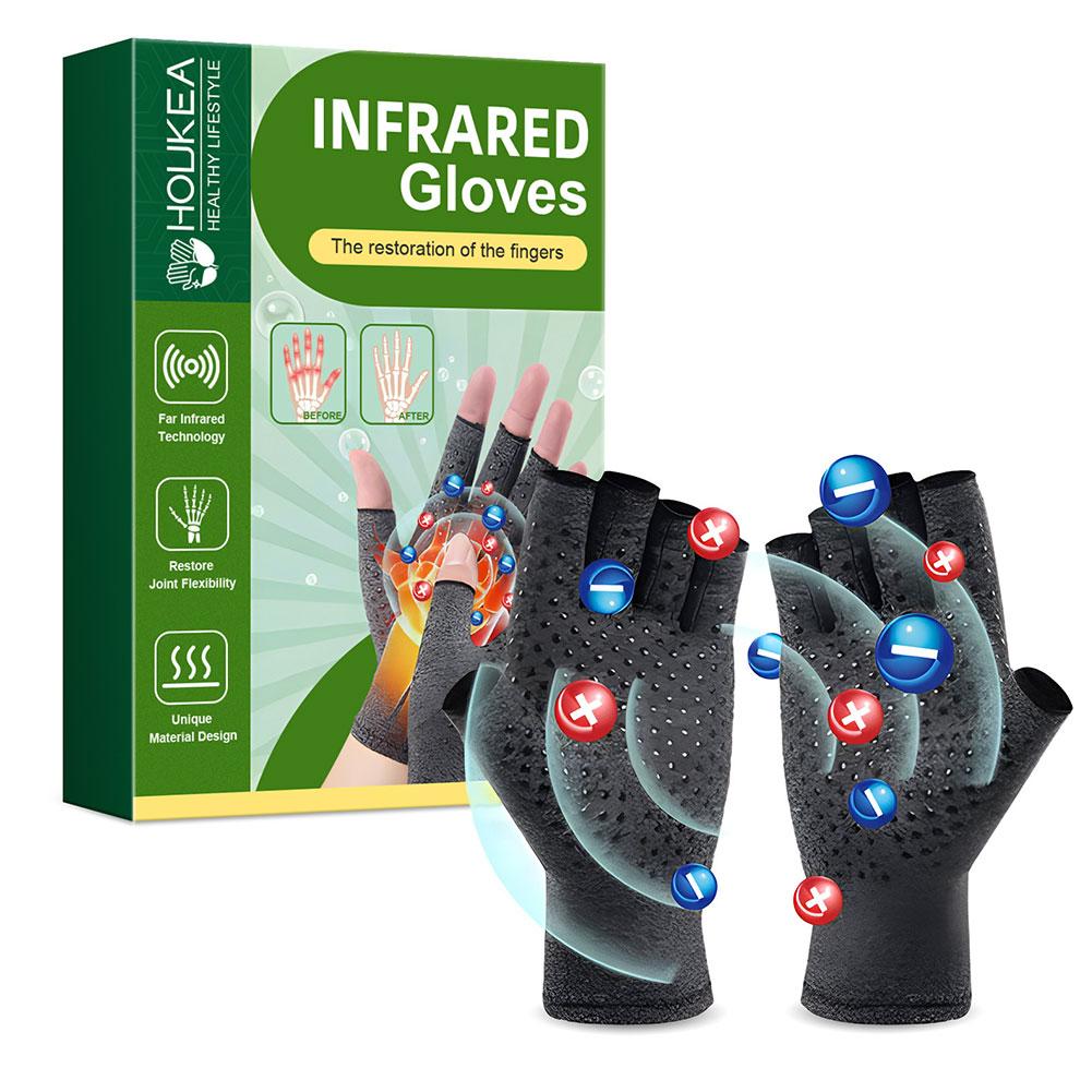 ถุงมือบีบอัดบรรเทาอาการปวดข้ออ - Cycling Gloves บทวิจารณ์และราคา