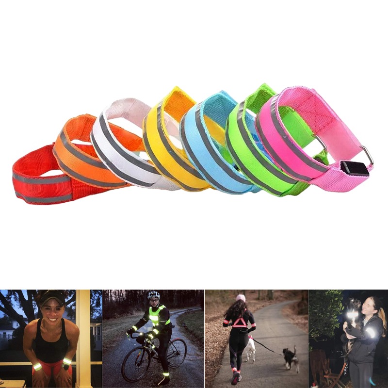 สายรัดแขนสะท้อนแสง LED กันน้ำ  - Cycling Gear Essentials บทวิจารณ์และราคา