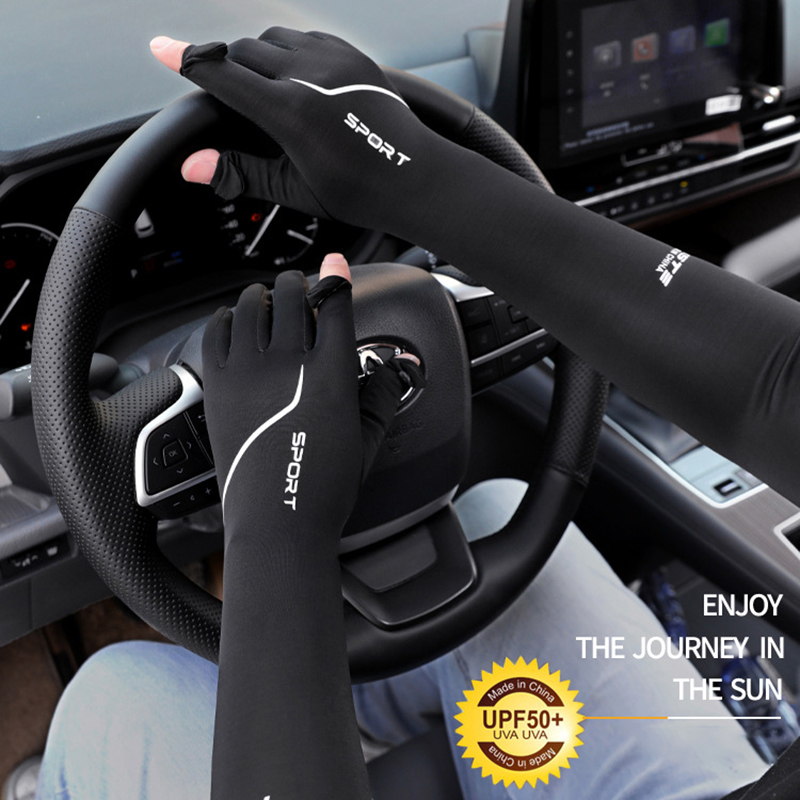 ปลอกแขนกันแดดแบบยาวสำหรับผู้ชา - Cycling Gloves บทวิจารณ์และราคา