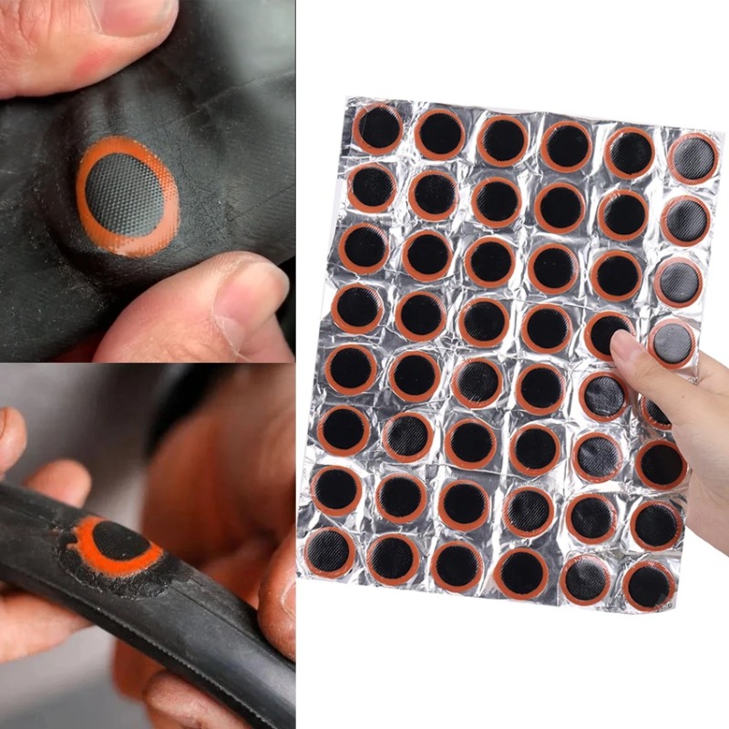 48 ชิ้นยางเจาะแพทช์จักรยานยางย - Bicycle Repair Kit บทวิจารณ์และราคา