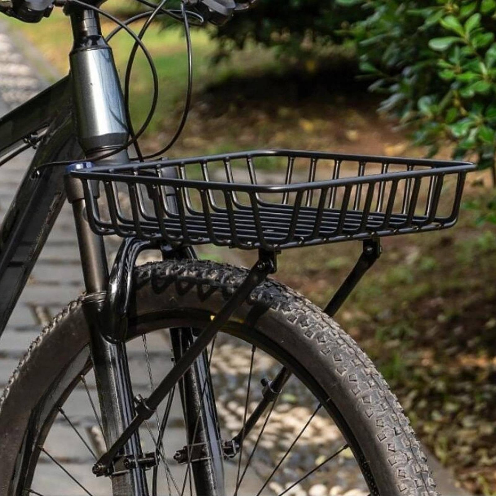 ตะกร้าหน้าจักรยานอะลูมิเนียม น - Cycling Gear Weather บทวิจารณ์และราคา