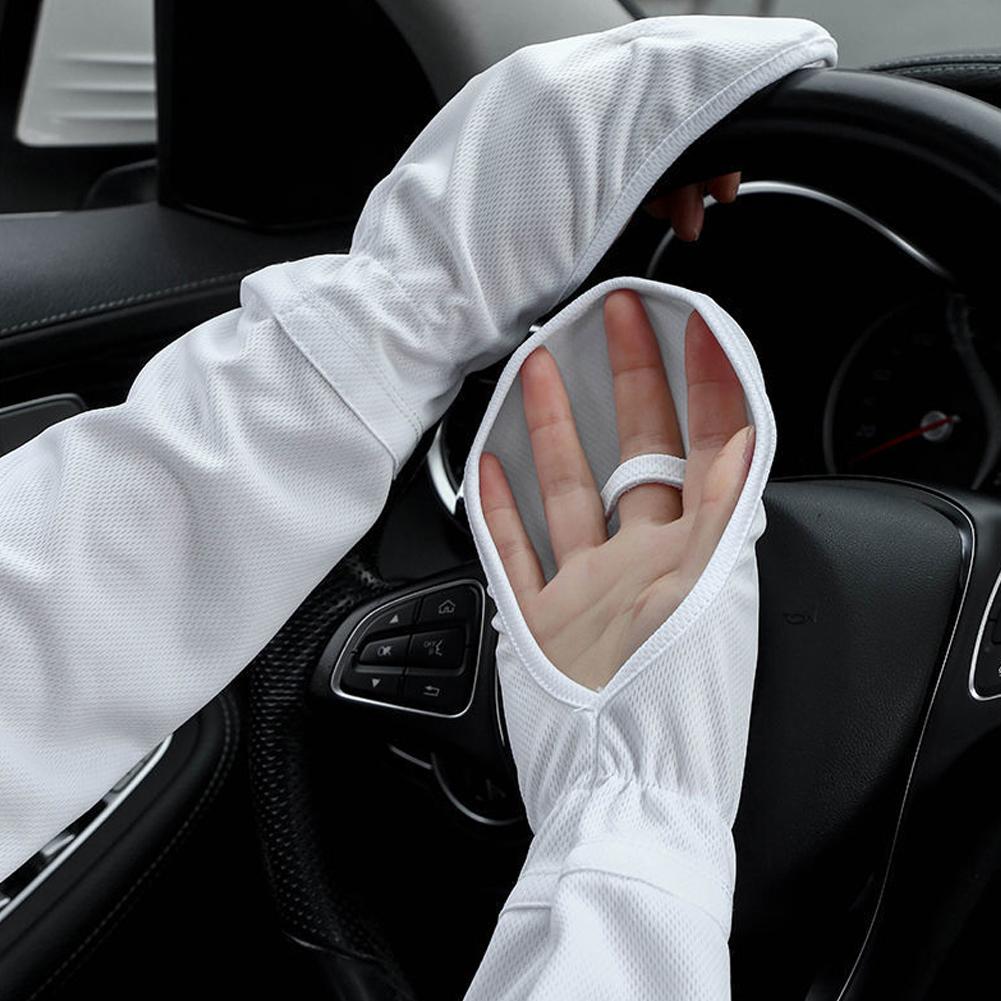 สีทึบถุงมือผ้าไหมน้ําแข็งขนาดใ - Cycling Gloves บทวิจารณ์และราคา