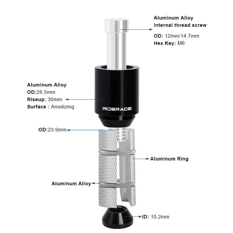 ตัวต่อเพิ่มความสูงแฮนด์จักรยาน - Bike Stem Riser บทวิจารณ์และราคา