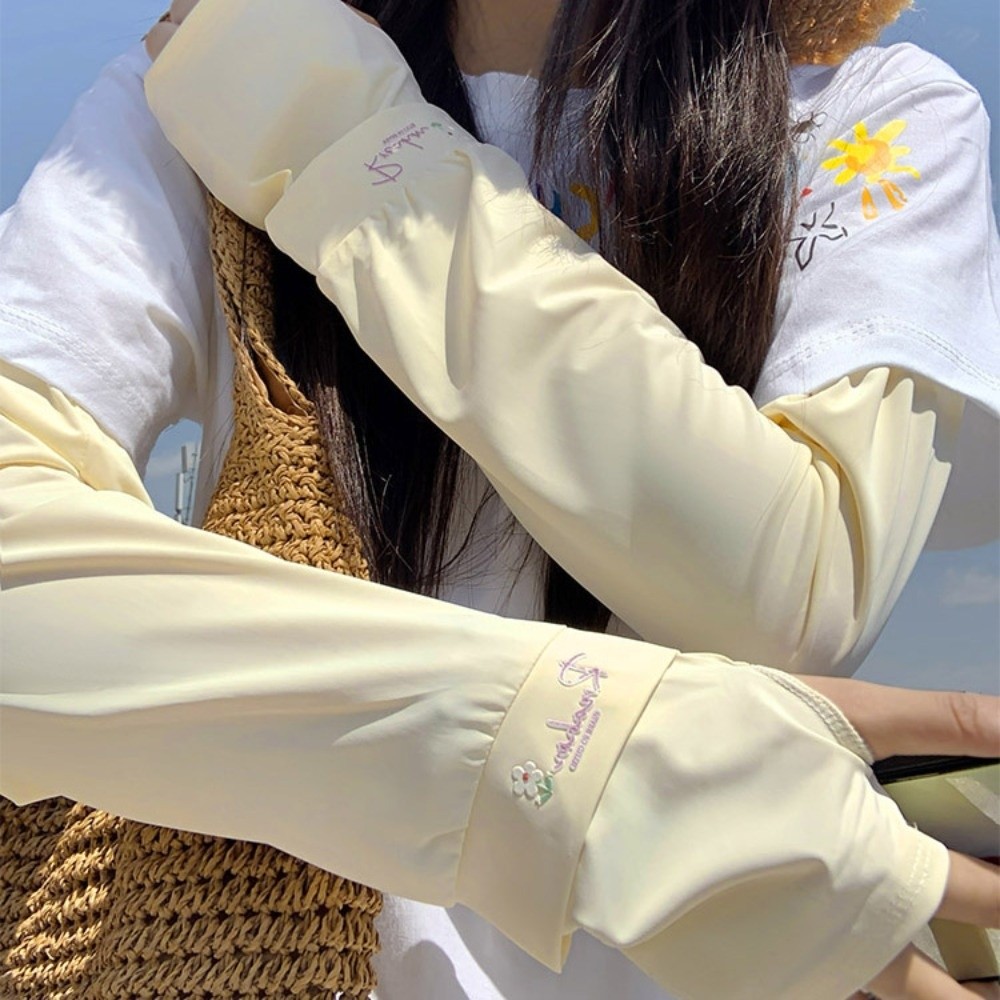 ปลอกแขนป้องกันแสงแดด ป้องกันรั - Cycling Gloves บทวิจารณ์และราคา