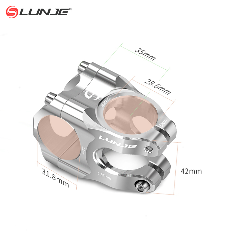 CNC Ultralight จักรยาน 31.8x35 - Bike Stem Riser บทวิจารณ์และราคา