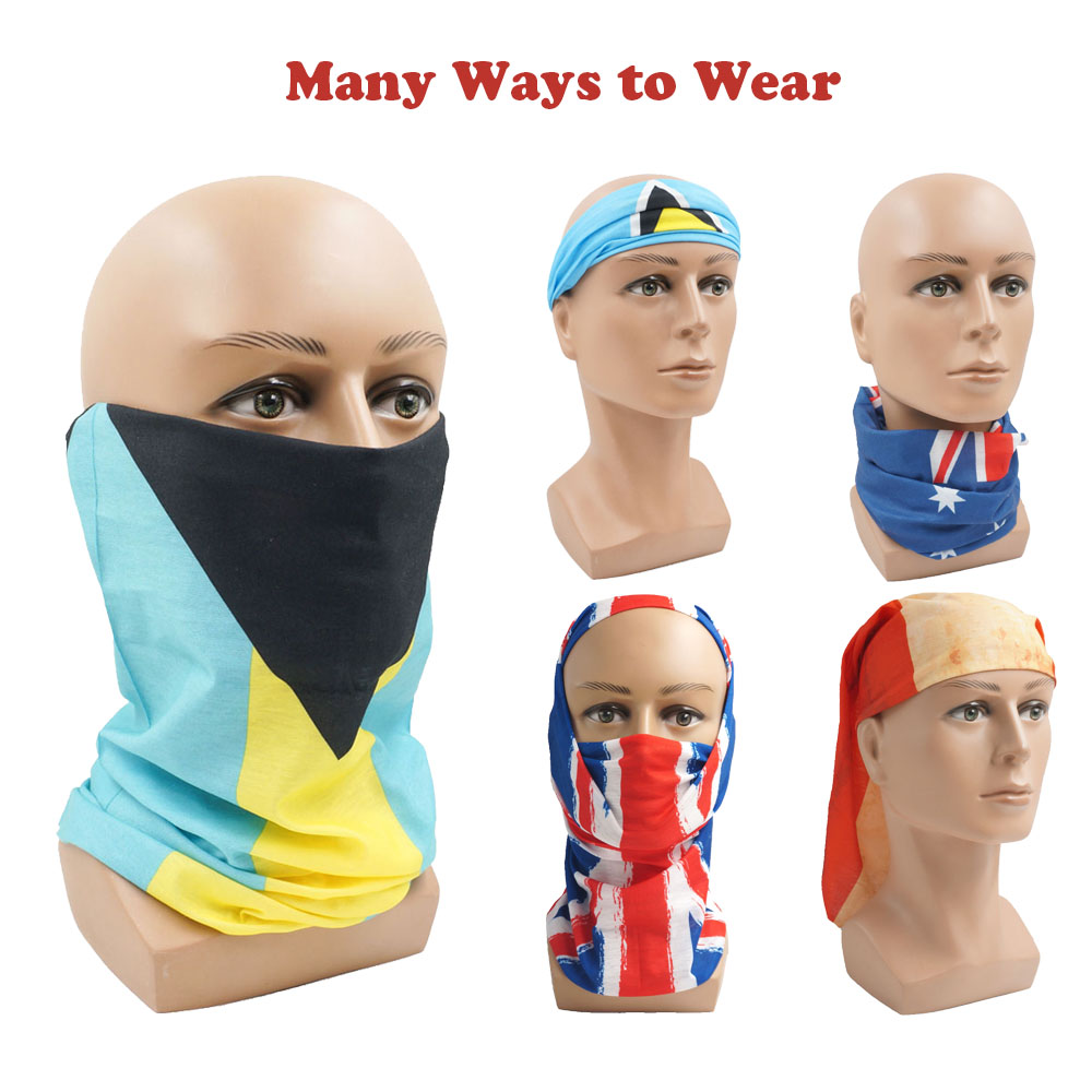ผ้าโพกหัวอเนกประสงค์ลายธงของปร - Cycling Gear Uk บทวิจารณ์และราคา