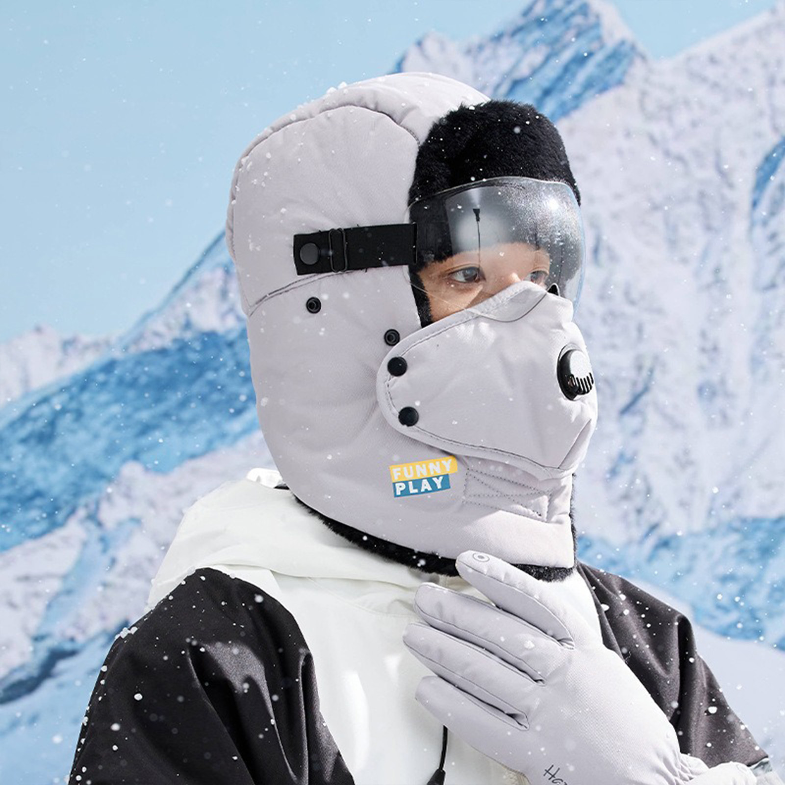 หมวกกันหนาวแบบหนาบุขนแกะสำหรับ - Cycling Gear Weather บทวิจารณ์และราคา