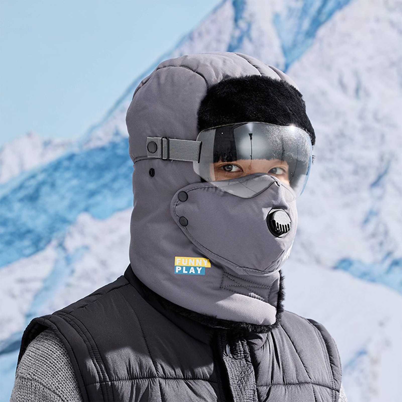 หมวกกันหนาวแบบหนาบุขนแกะสำหรับ - Cycling Gear Weather บทวิจารณ์และราคา
