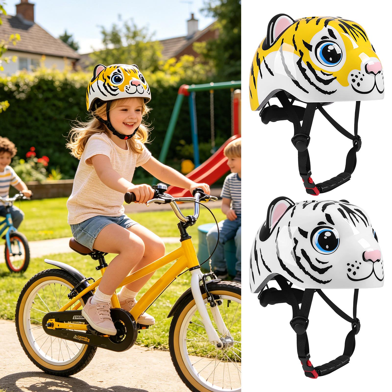 หมวกกันน็อคเด็กลายเสือ อุปกรณ์ - Cycling Gear For Commuting บทวิจารณ์และราคา