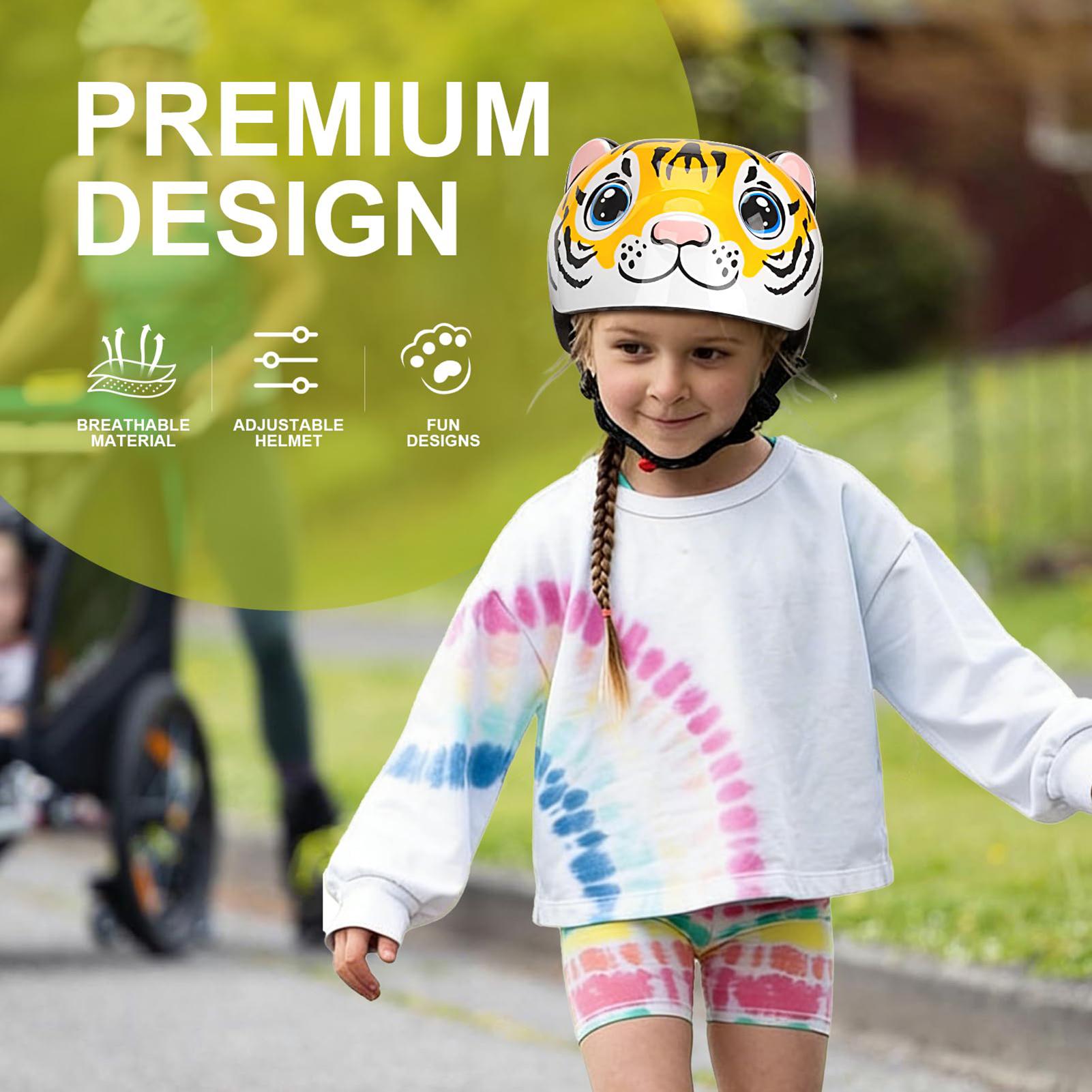 หมวกกันน็อคเด็กลายเสือ อุปกรณ์ - Cycling Gear For Commuting บทวิจารณ์และราคา