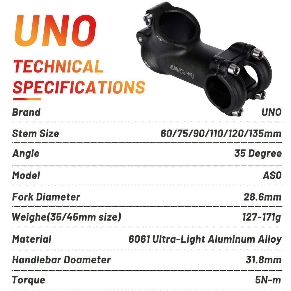 UNO อลูมิเนียมล้อแม็ก Riser 25 - Bike Stem Riser บทวิจารณ์และราคา
