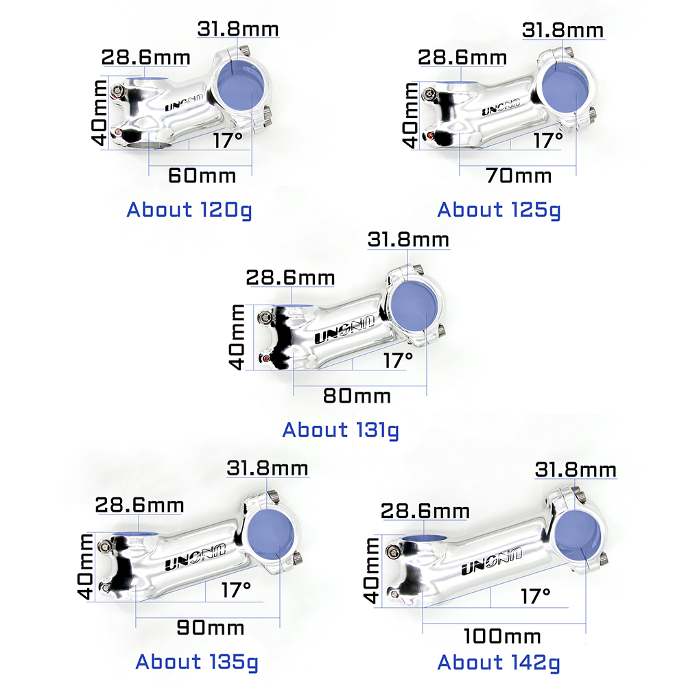 UNOแผนที่จักรยาน17องศาMTB Stem - Bike Stem Riser บทวิจารณ์และราคา