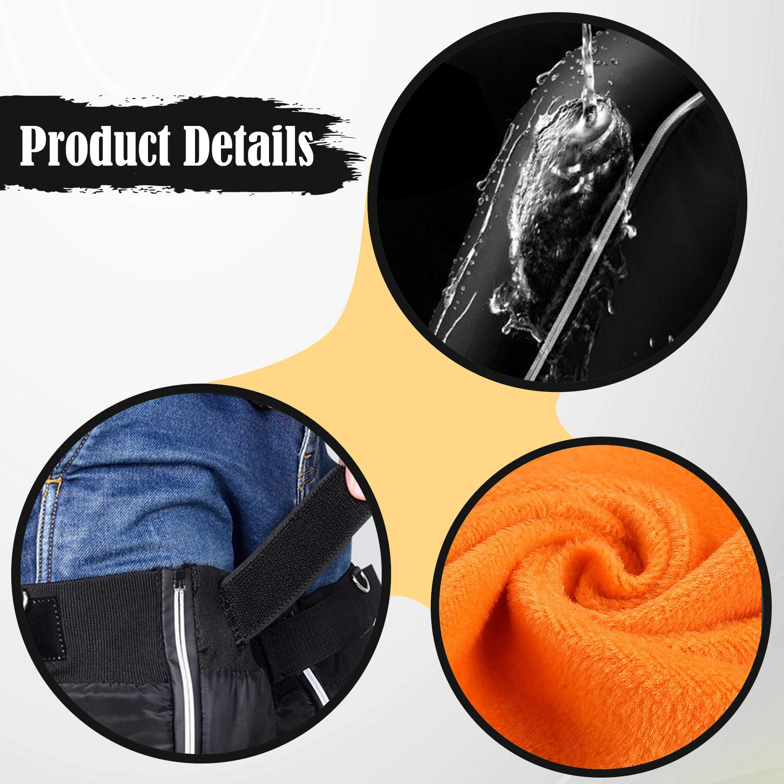 ที่อุ่นขาสำหรับขี่มอเตอร์ไซค์  - Cycling Gear Weather บทวิจารณ์และราคา