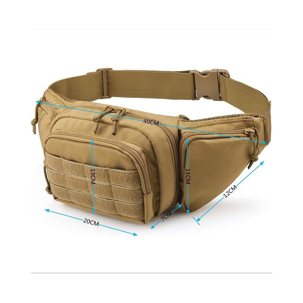 กระเป๋าคาดเอวกันน้ำแบบยุทธวิธี - Cycling Gear Bag บทวิจารณ์และราคา