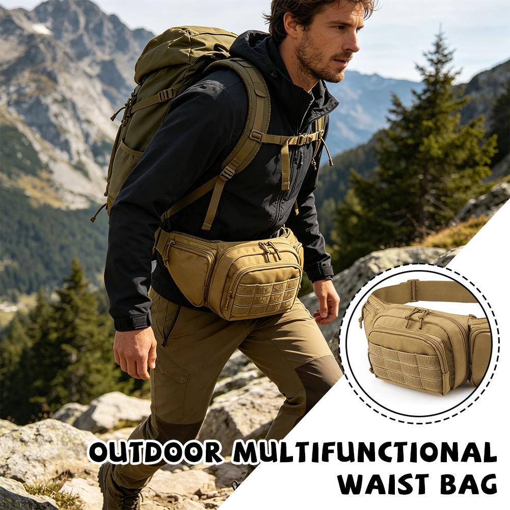 กระเป๋าคาดเอวกันน้ำแบบยุทธวิธี - Cycling Gear Bag บทวิจารณ์และราคา