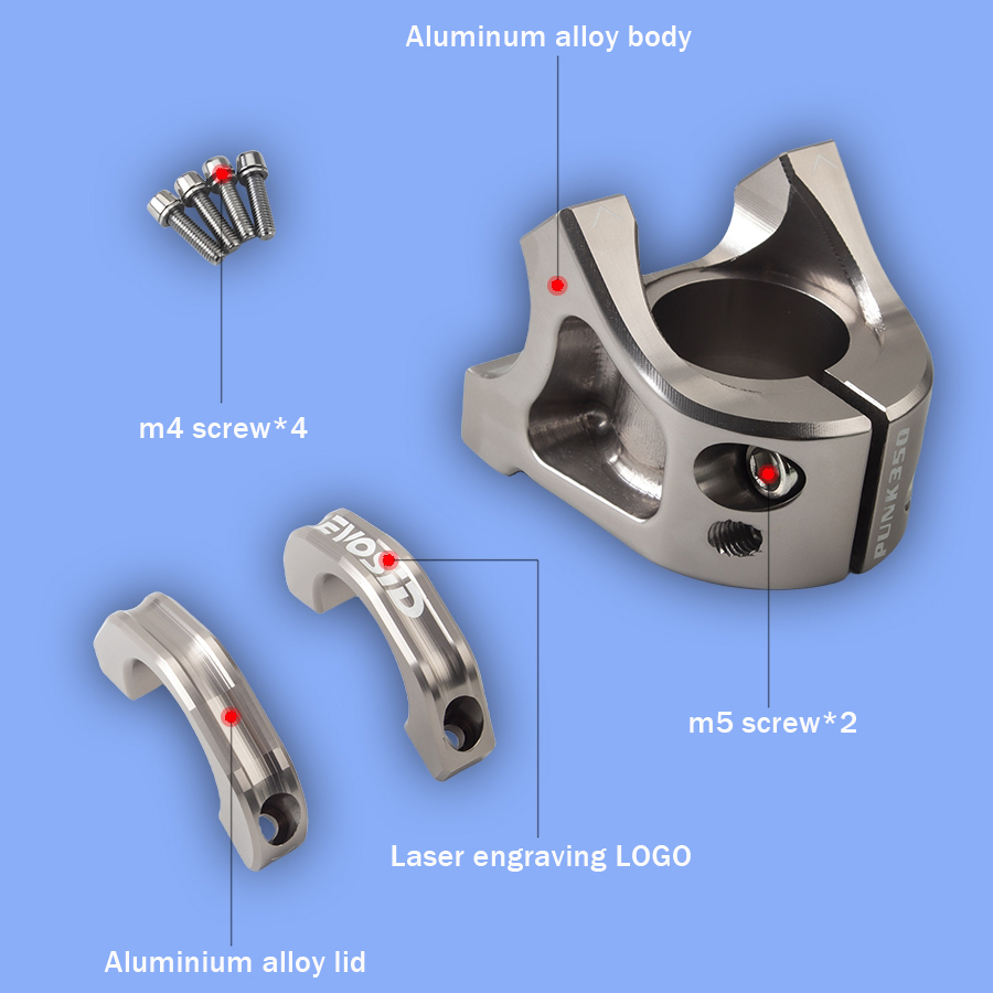 EVOSIDจักรยานเสือภูเขา 31.8 มม - Bike Stem Riser บทวิจารณ์และราคา