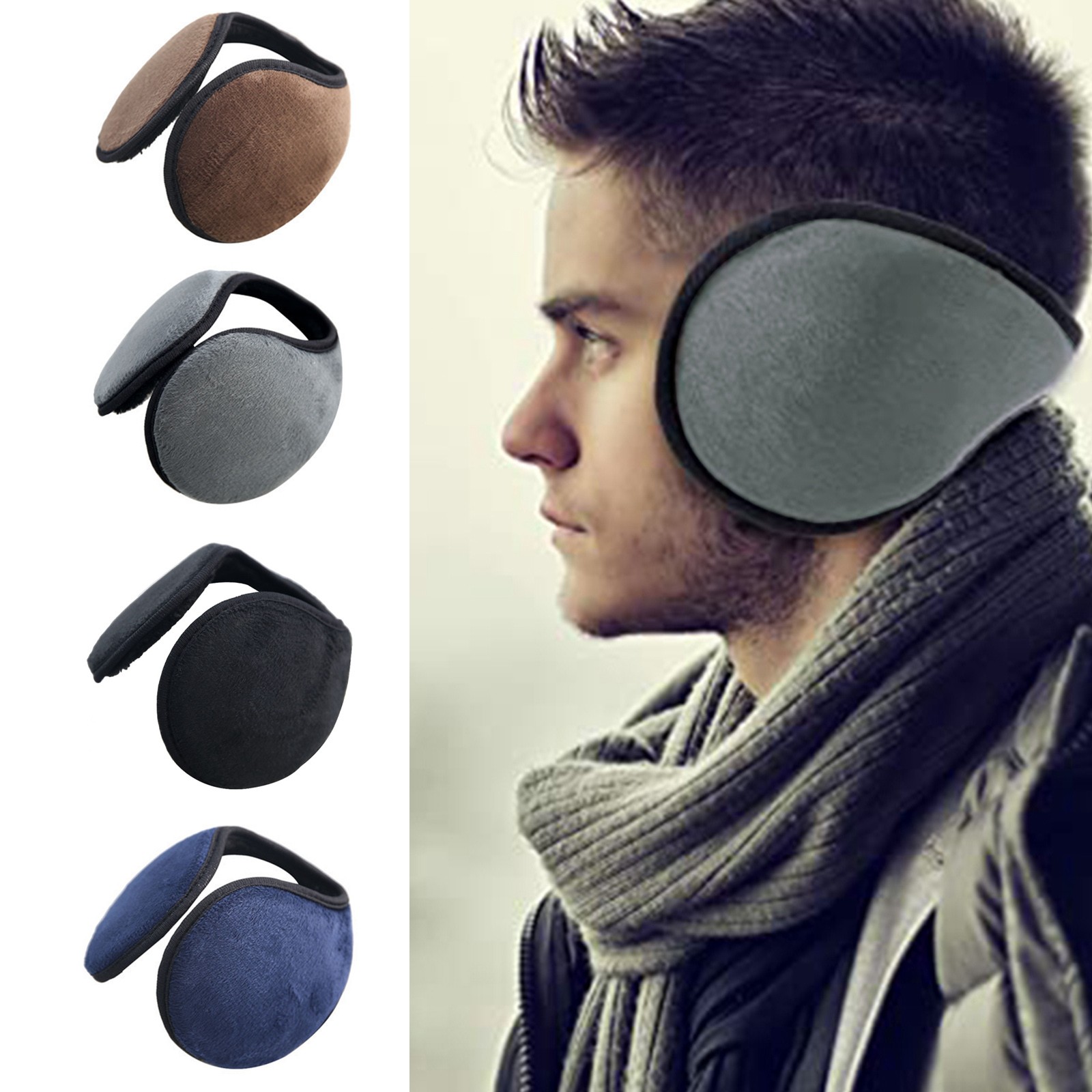 ที่ปิดหูกันหนาวแบบพับได้ ผ้าฟล - Cycling Gear Weather บทวิจารณ์และราคา