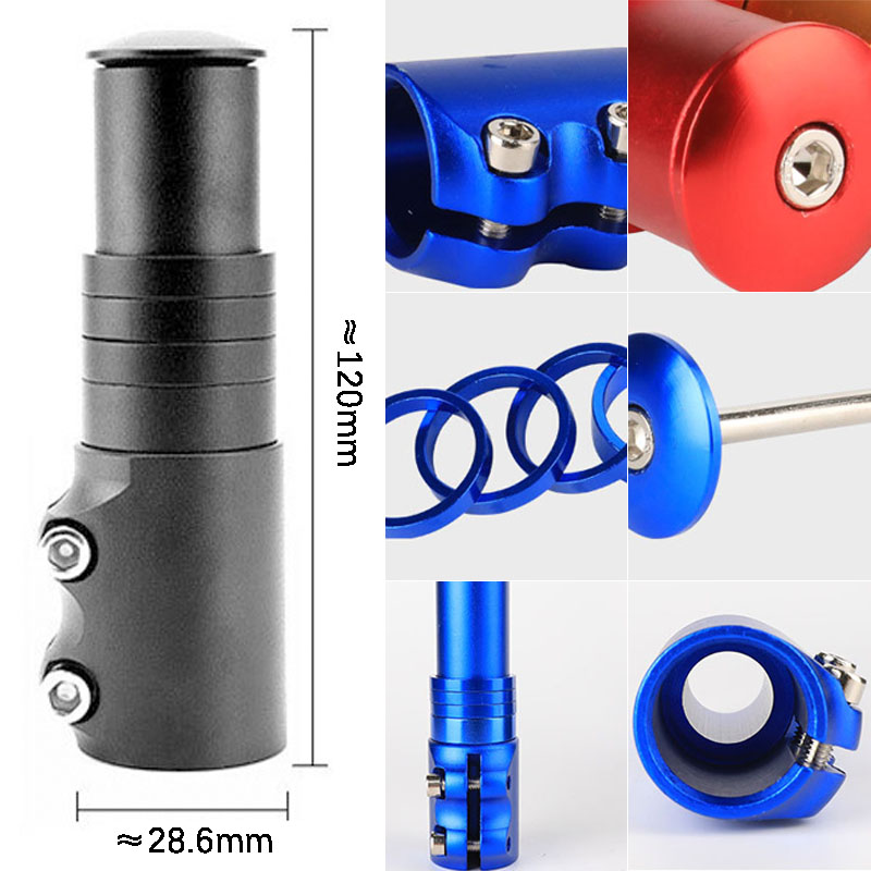 อลูมิเนียมอัลลอยด์จักรยานส้อมด - Bike Stem Riser บทวิจารณ์และราคา